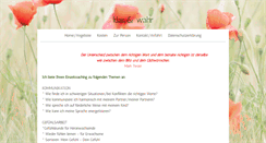 Desktop Screenshot of klarundwahr.com